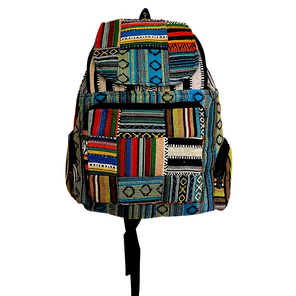 Geri Cotton Bag pack is perfect for carrying your everyday essentials in style.
